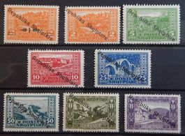 Albanien Kat. 118-125 * 1925 Kat. 20 Euro