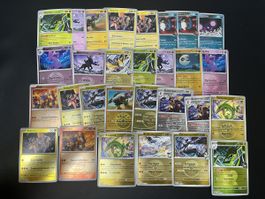 29 carte Pokémon Rare Reverse Pokeball ME Héros transcendant