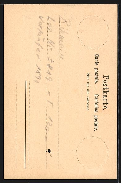 Cartoline postali: Litho Einsiedeln, Kloster, Muttergottes- – Usato da Berlin venduto da bartko-reher 1