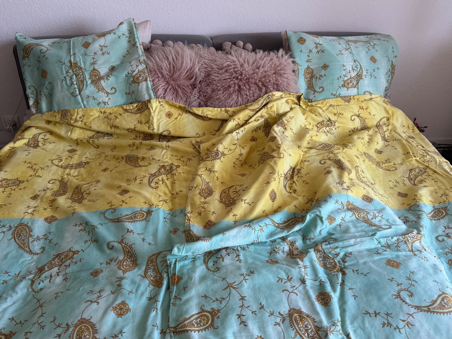 Bassetti Biancheria da letto: Basinetti Bettwäsche 160x200 – Usato da Oberrieden venduto da Blumag