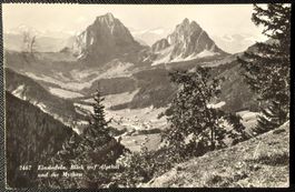 EINSIEDELN Blick auf Alpthal und Mythen