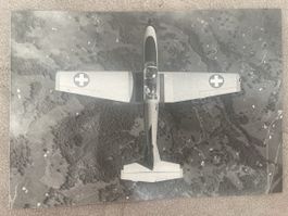 Werksfoto 17.5x12.5cm, PC-7 Pilatus Turbo Trainer