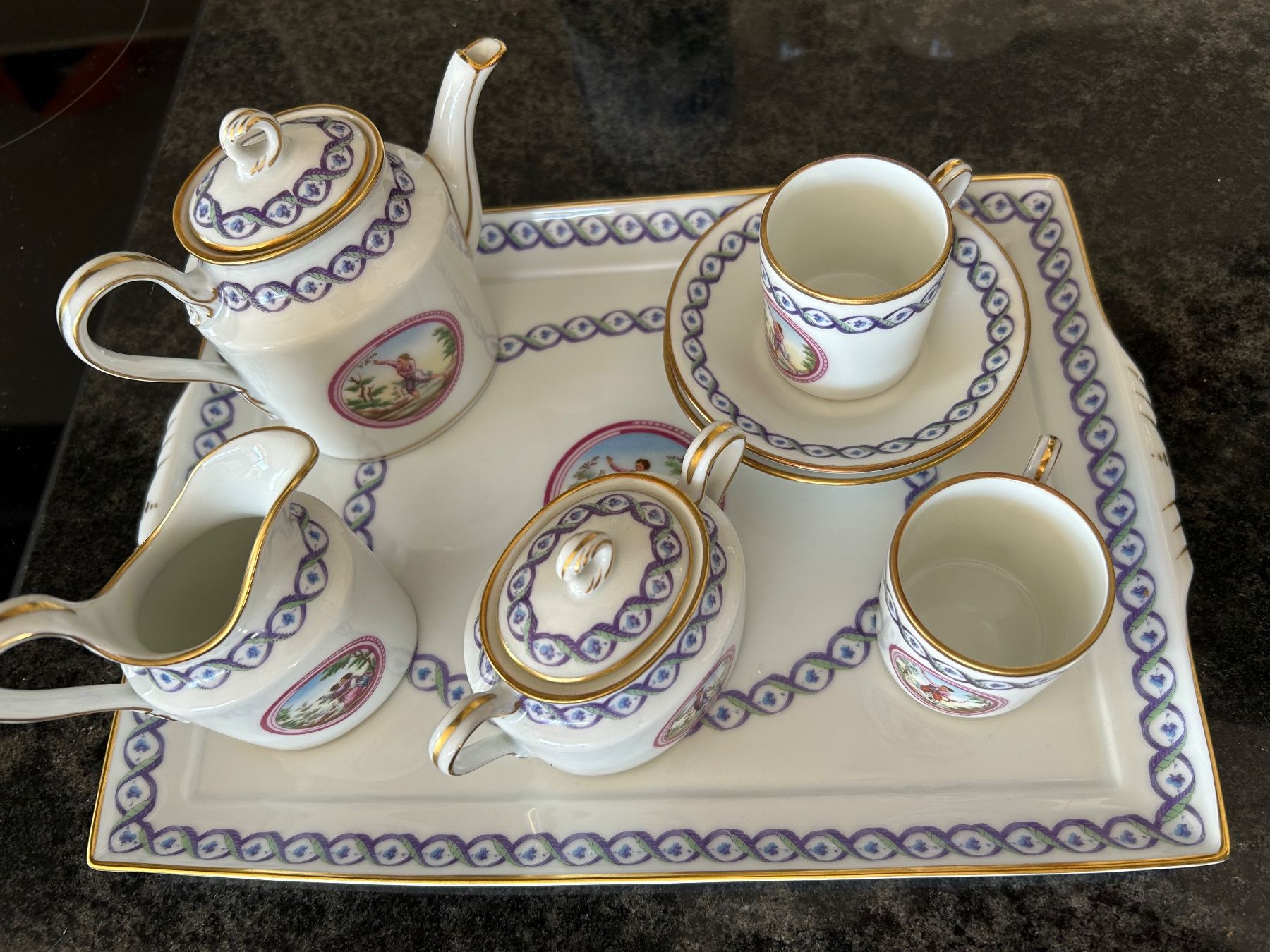 Ginori Set di piatti: Edles Espresso Set – Usato da Huttwil venduto da Alpoehi04