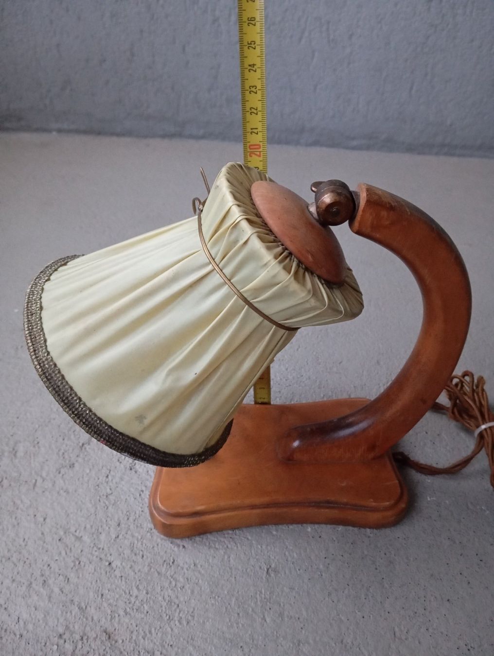 Lampen: Vintage Lampe aus Holz 19cm – Defekt aus Zeneggen von shemesh_ 8