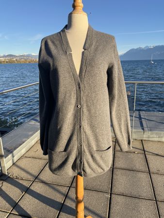 Cardigan Falconeri luxe, 70% laine, 30% cachemire, Taille LL