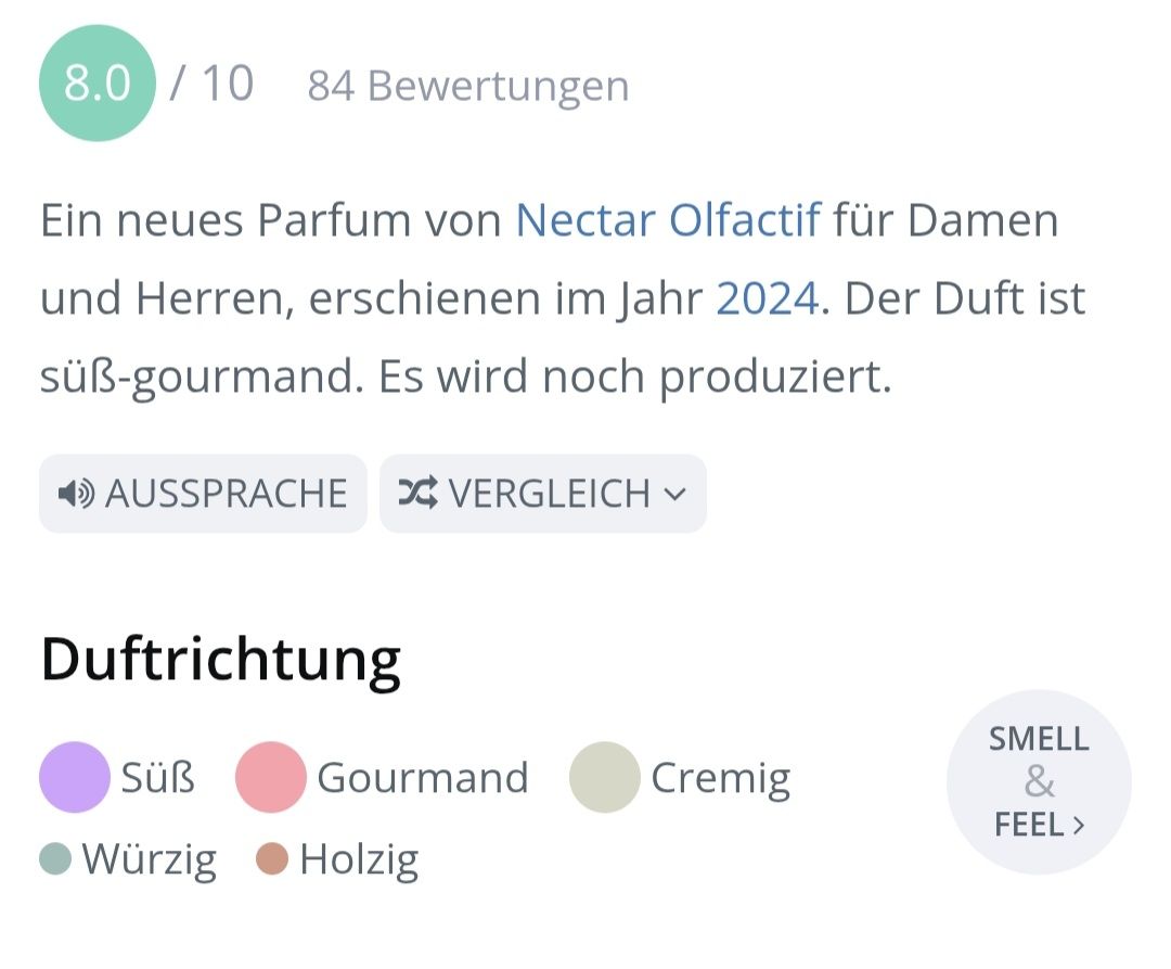 Nectar Olfactif Profumi & Eau de Toilette: 2 ml MELIPONA NECTAR OLFACTIF EXTRAIT ABFÜLLUNG – Nuovo (secondo la descrizione) da St. Gallen venduto da CaliSunshine 3