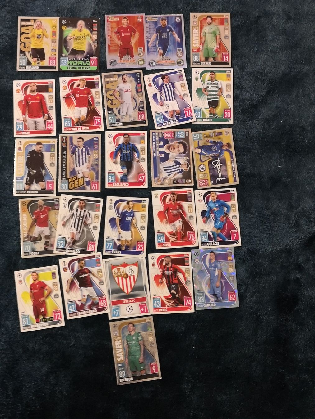 Topps Sammelbilder & Trading cards: 26 Match Attax Karten – Gebraucht aus Uster von vtosevski
