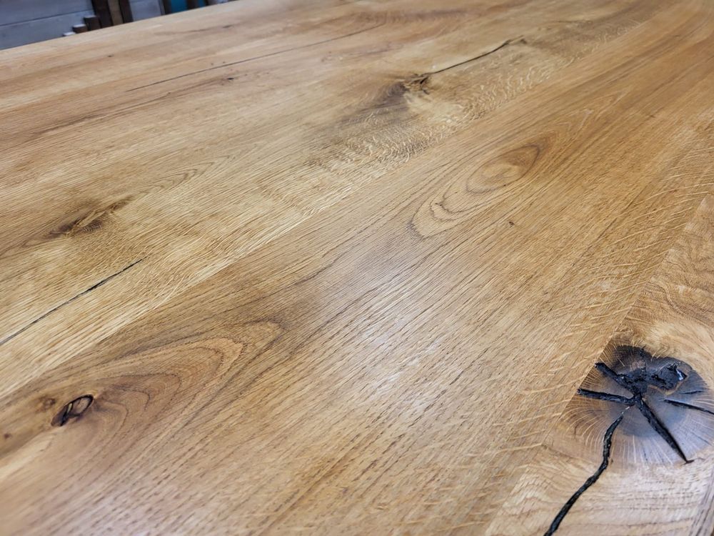 Esstisch Eiche Massivholz 195x100 7