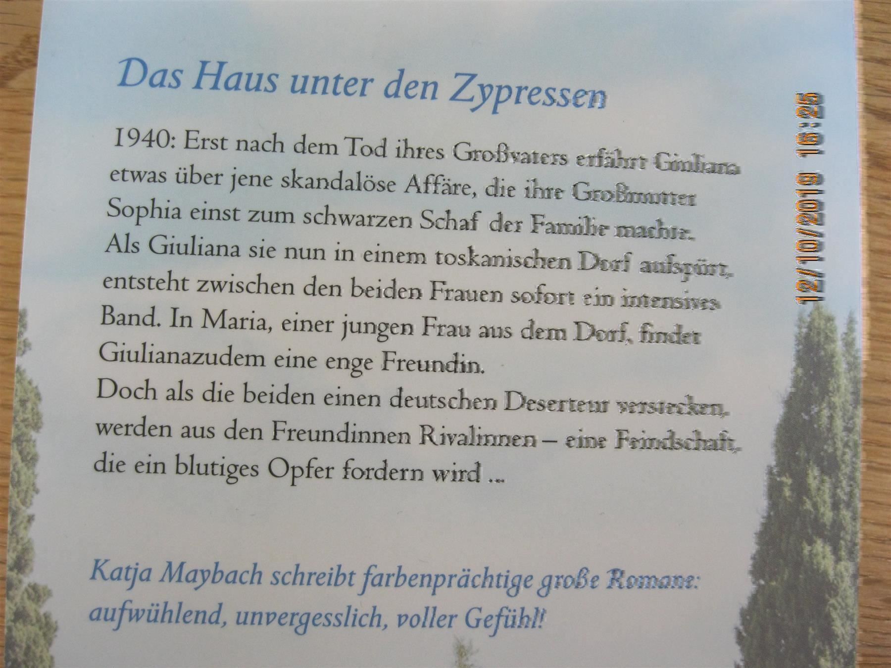 Libri: 2x Katja Maybach: Die Stunde der Schwest – Nuovo (secondo la descrizione) da Affoltern am Albis venduto da Sabinezc 2