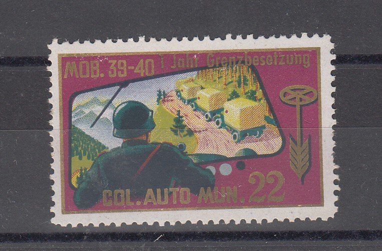 Tutti i francobolli: Transportdienst 72/1** Col.Auto.Mun.22 Kat.20.- – Usato da Herrliberg venduto da Lfrifda