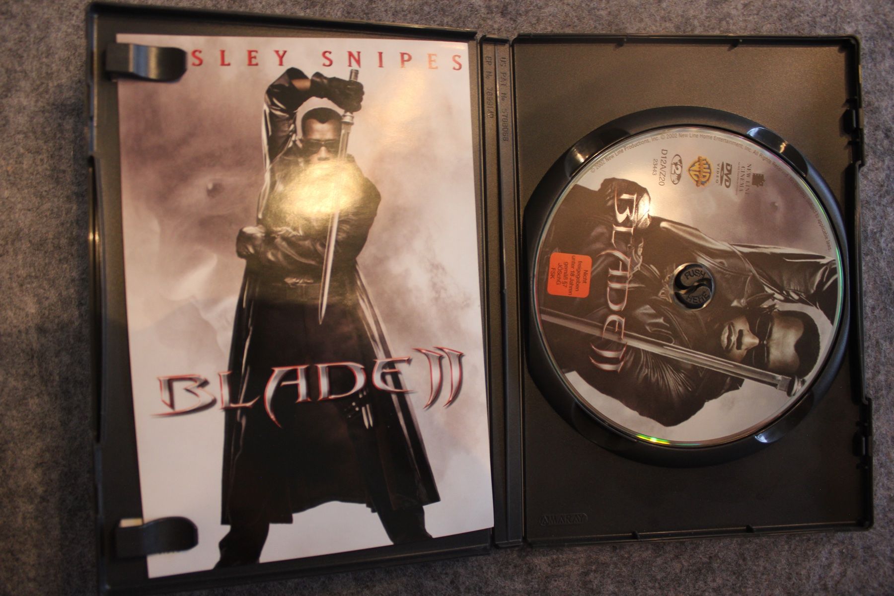 Alle DVDs: BLADE 2 Ein actionreicher Vampirjäger mit Wesley Snipes 1764 – Gebraucht aus Geroldswil von Schlumpfine1973 1