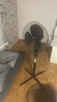 Ventilatore a piantana nero usato buon stato