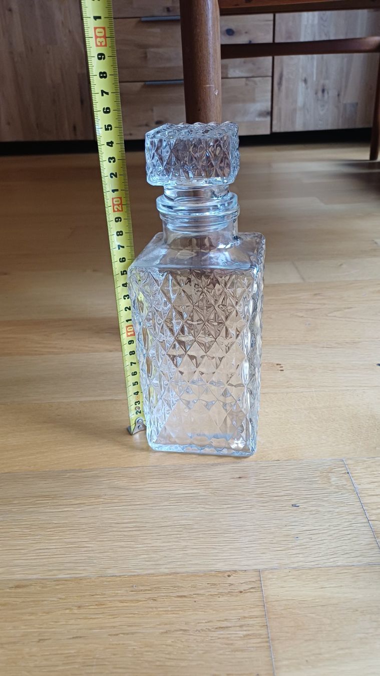 Caraffe: Vintage Kristallkaraffe mit Stöpsel – Usato da Oberneunforn venduto da Bumbam 1