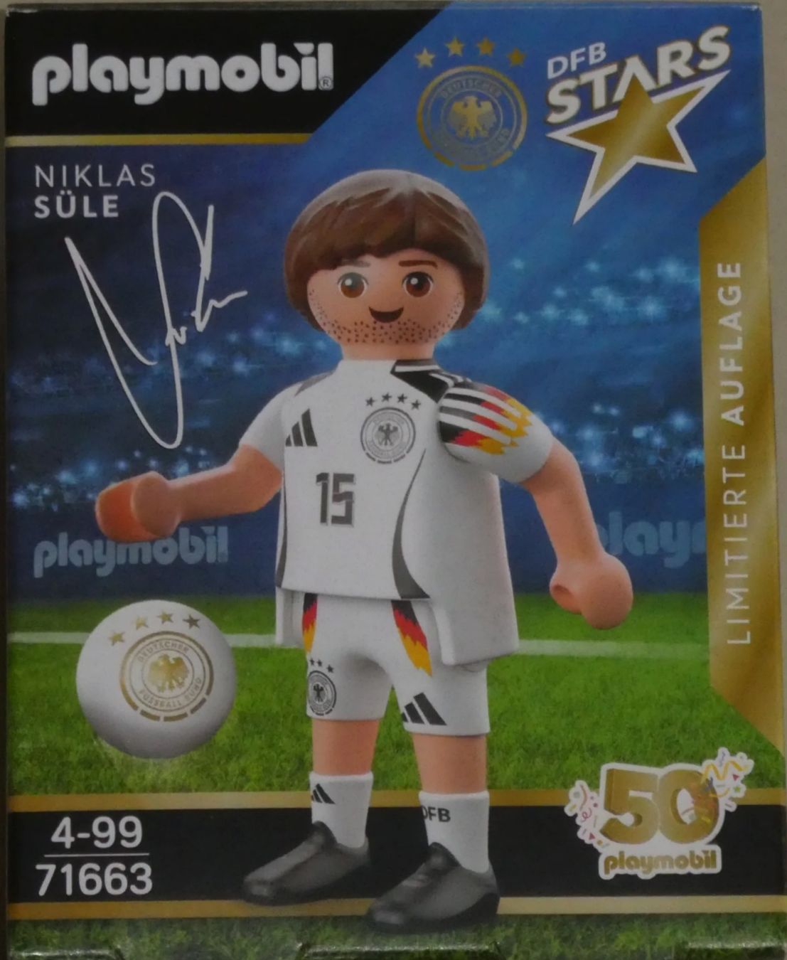 Playmobil Giocattoli: Playmobil 71663 Niklas Süle – Nuovo e nell'imballaggio originale da Wagenhausen venduto da M.Sieg