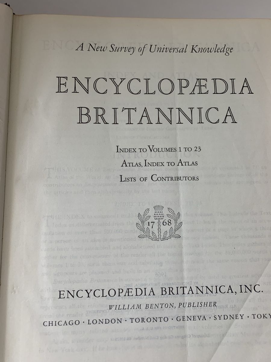 Libri: Encyclopédie britanica ( 1966/complete) – Usato da Onex venduto da bru_fp6t 7