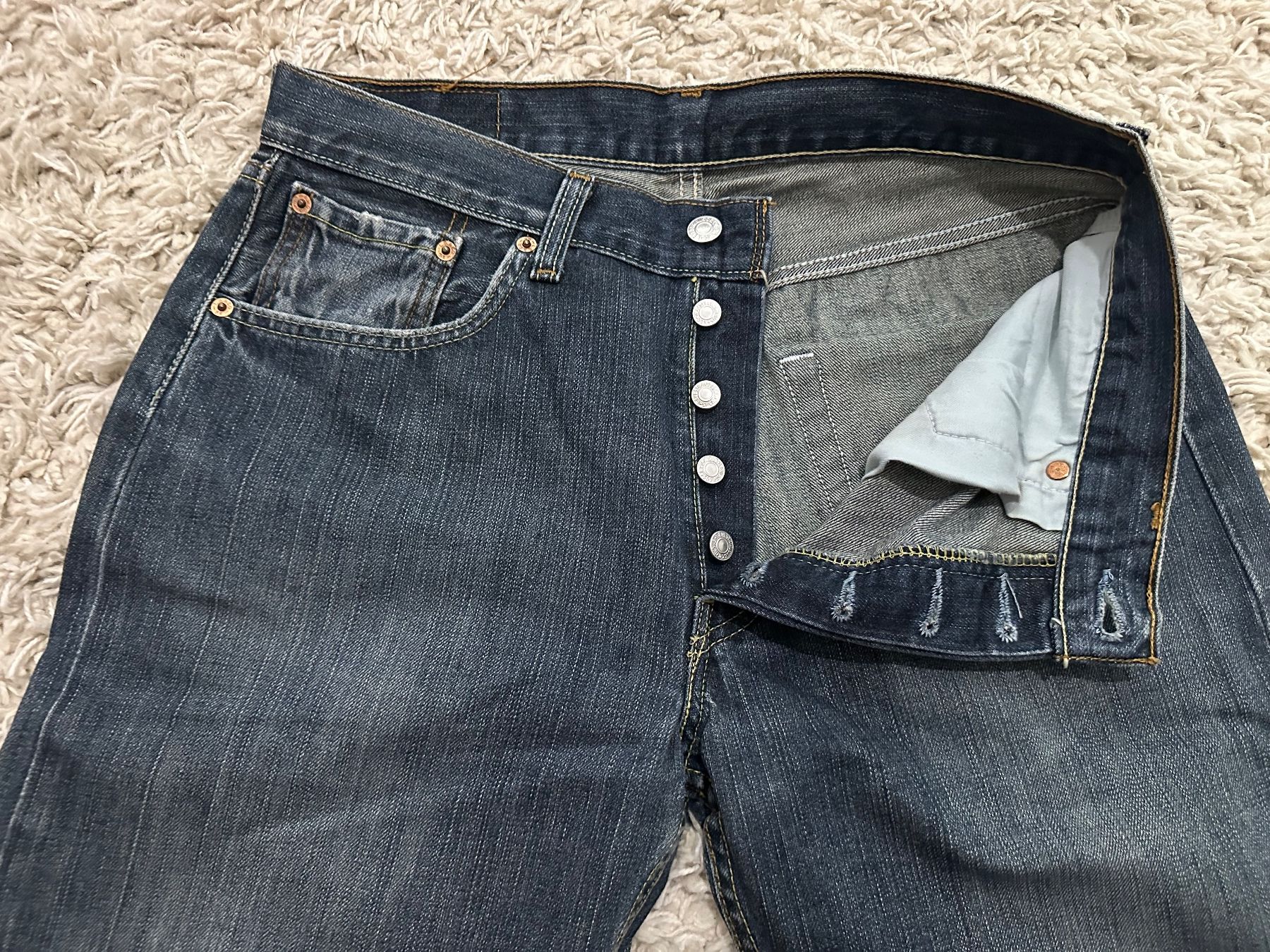 Levi's Jeans: Jeans LEVIS STRAUSS 501 Taille/Grosse W32L34 – Gebraucht aus Bern von BrandVilla 5