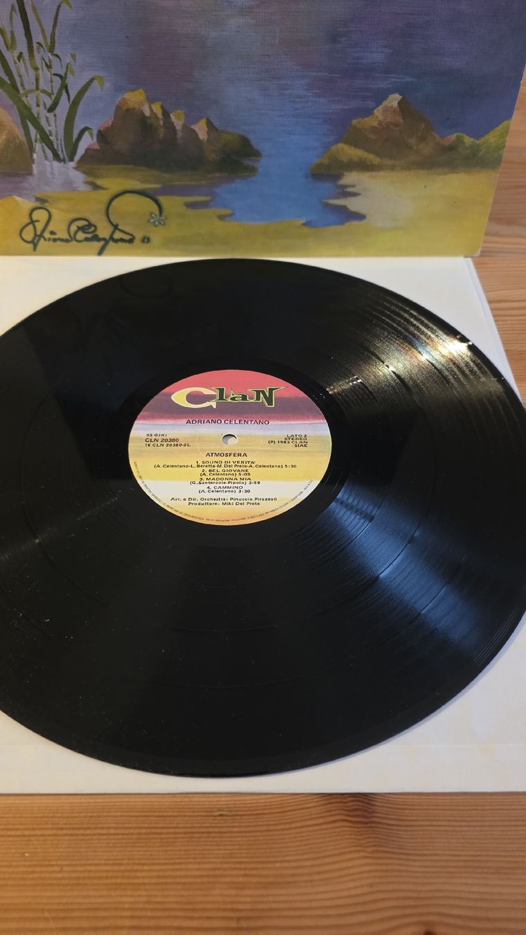 Dischi in vinile: Adriano Celentano - Atmosfera 1983 G,Vg – Usato da Yvonand venduto da RF-VINYL 3