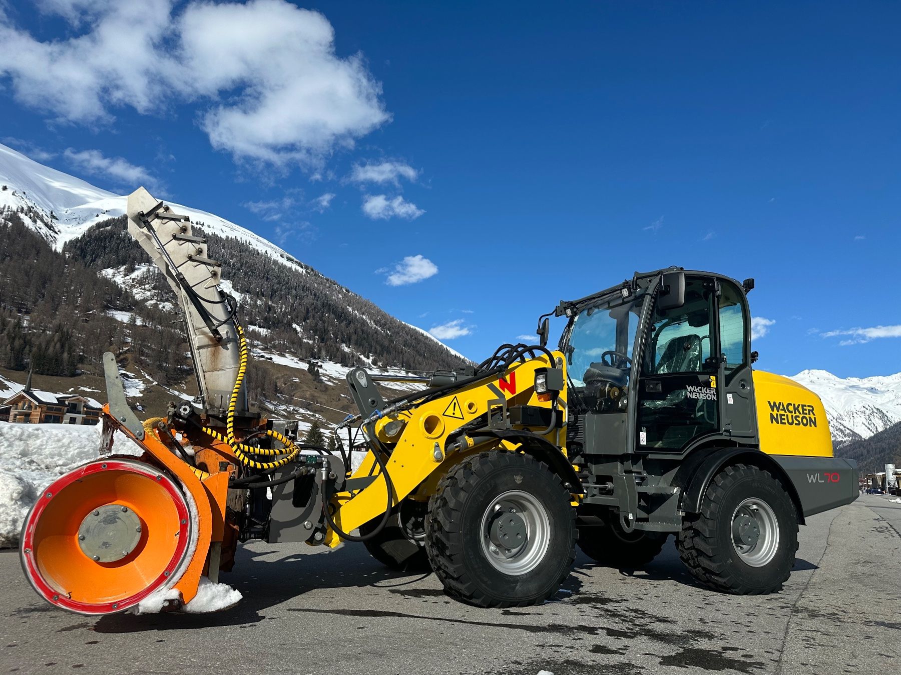 Zaugg Sgombero neve: WACKER NEUSON WL70 mit Zaugg SF72 – Nuovo (secondo la descrizione) da Oberwald venduto da 7408 3