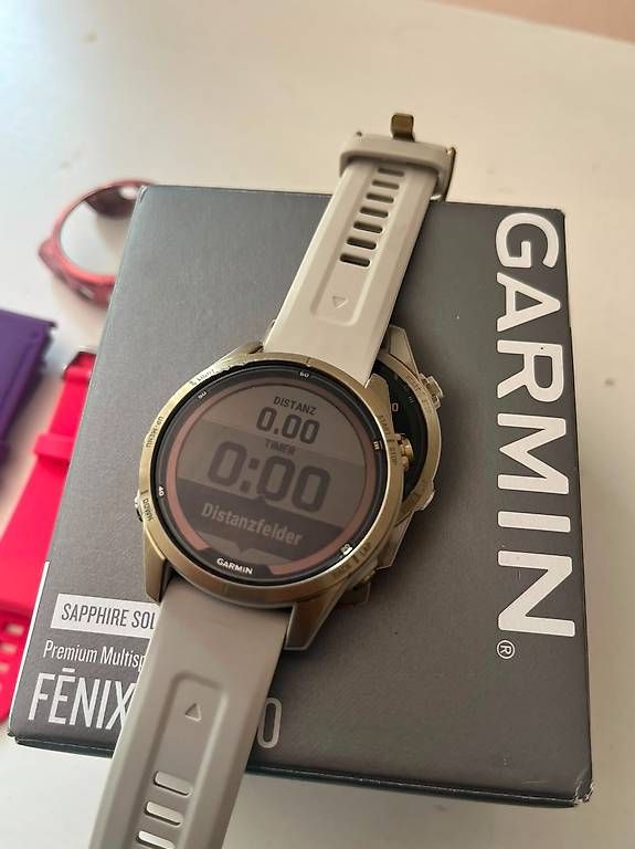 Garmin Smartwatch: Garmin Fenix 7s pro Saphire Solar – Usato da Hergiswil NW venduto da Bergsunne 2