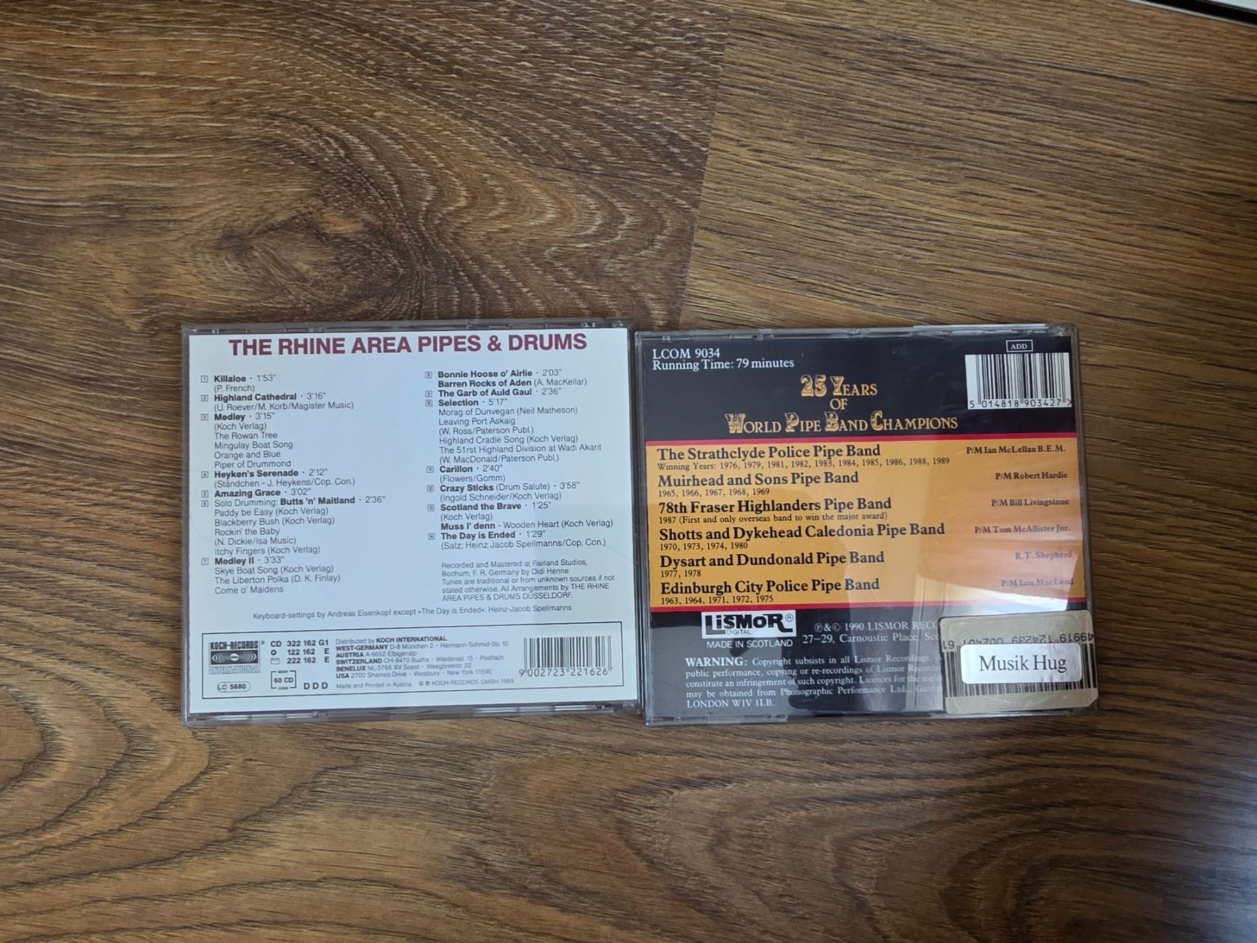 CDs: CD Sammlung: Pipe Band (2 Stk) – D'occasion à Nebikon par Japostyle 1
