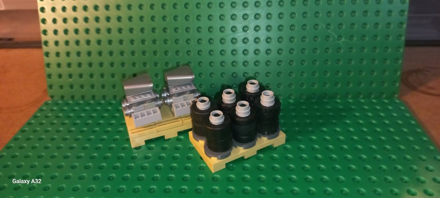 Lego Giocattoli: Ensemble de palettes et transpalettes Lego – Usato da La tour de treme venduto da Legocreation82 3