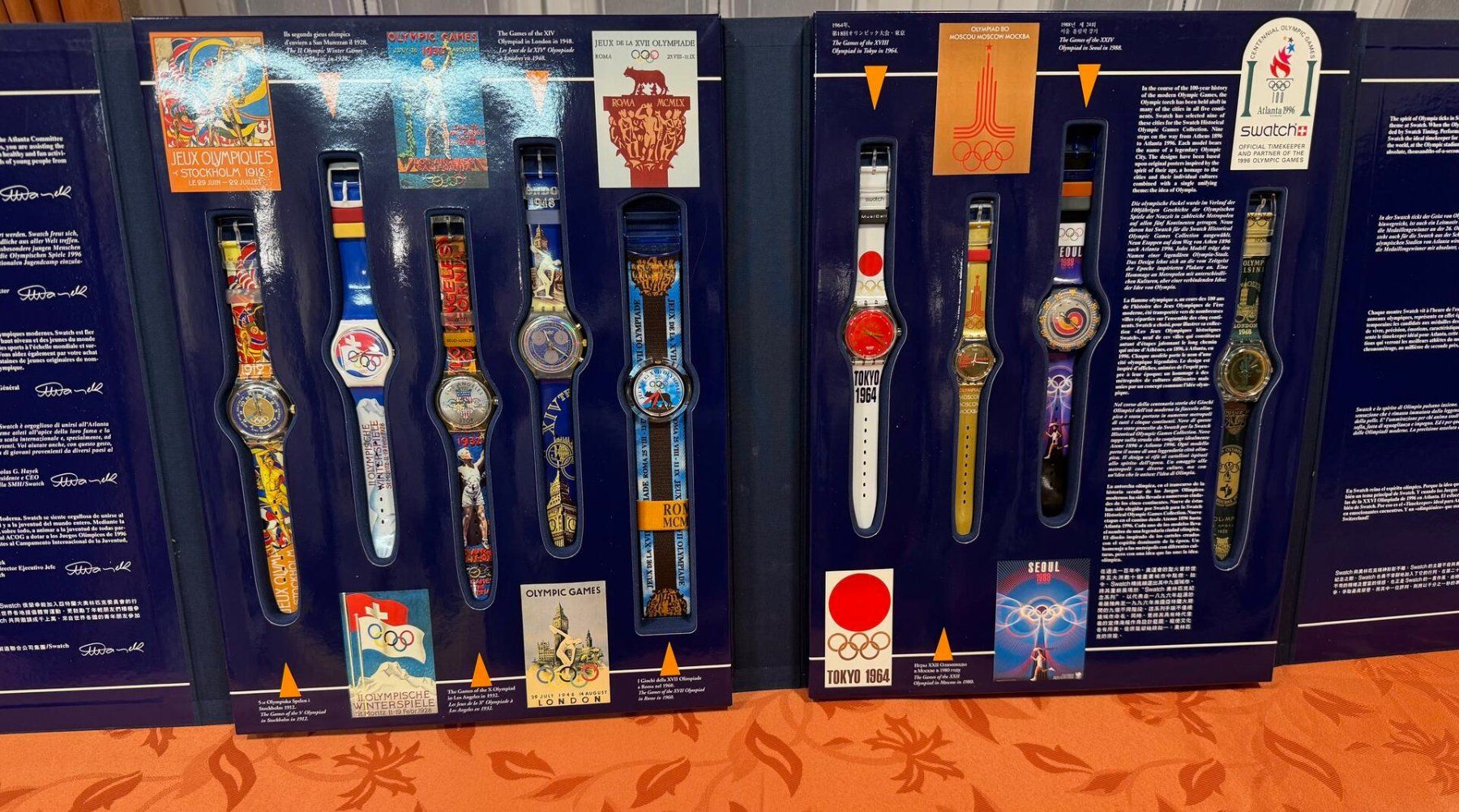 Swatch Uhren: SWATCH Historical Olympic Games Collection 2nd Edition – Neu (gemäss Beschreibung) aus Schaffhausen von Soliluna
