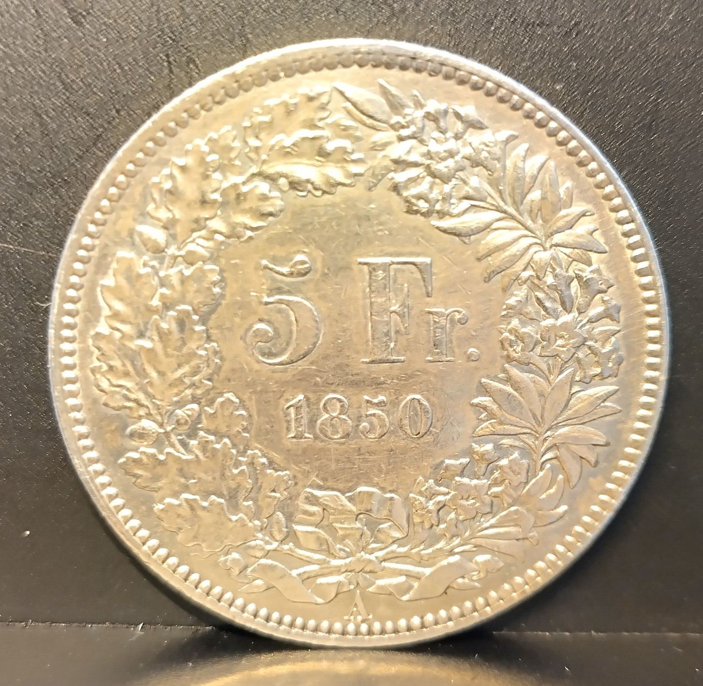 Alle Münzen: 5 Fr. 1850 – Gebraucht aus Sargans von Die_show