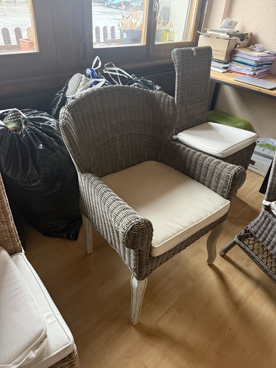 Riviera Maison Sedie: Chaises extérieur Riviera maison – Nuovo (secondo la descrizione) da Vex venduto da vir_wjt7 1
