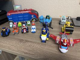 Paw Patrol Fahrzeug Set mit Lastwagen und Zubehör gebraucht