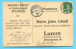 PK von Unterschächen nach Luzern 1916 - Abs: M. Imholz