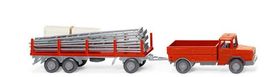 1:87 Magirus Deutz Gerüstbau-Hängerzug