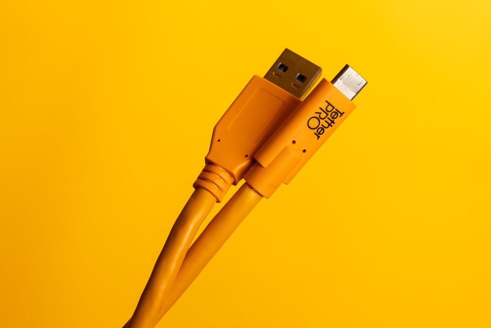 Cavi: Tether Tools USB-A auf USB-C Kabel 4,6 m – Usato da Basel venduto da orbitorion 1