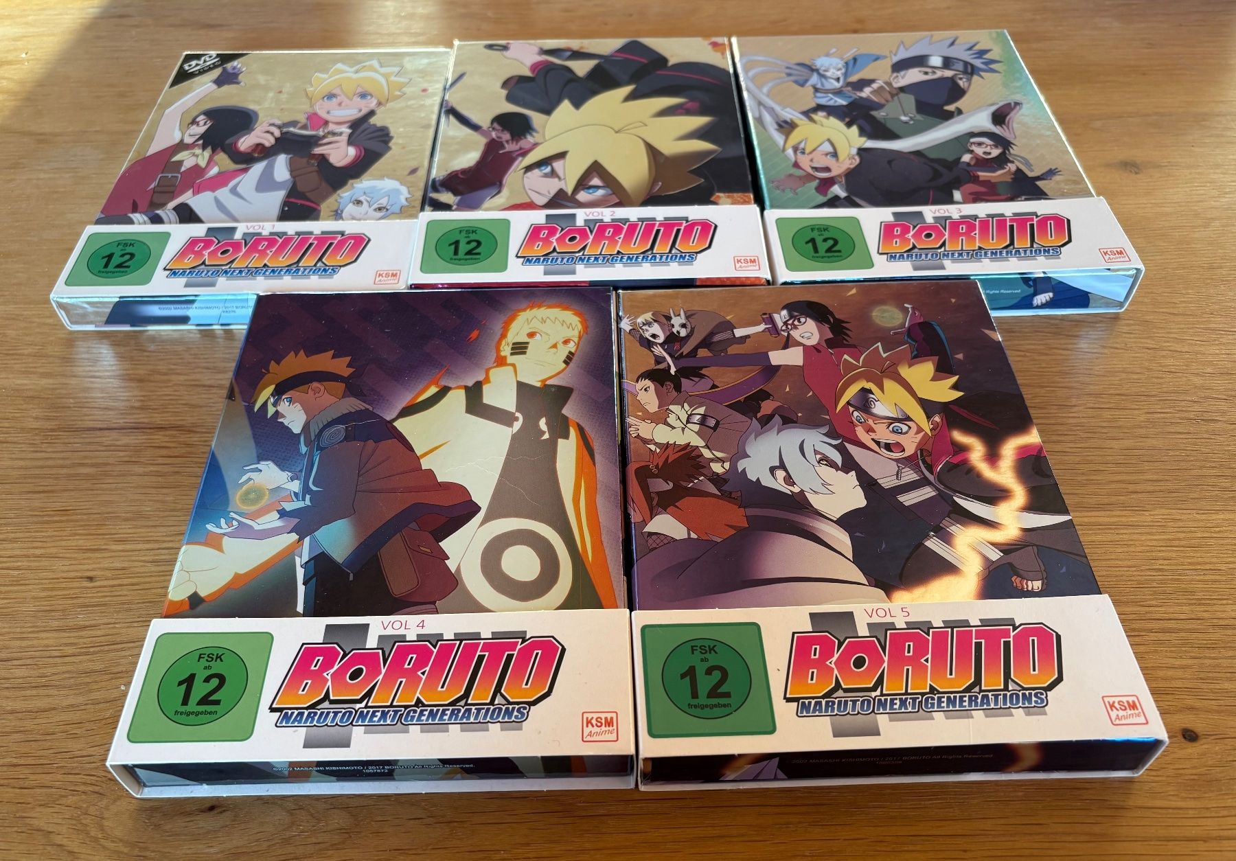 Tutti i DVDs: Boruto Naruto next Generations Vol 1-5,Anime – Usato da Siblingen venduto da Vany_McDougall 2
