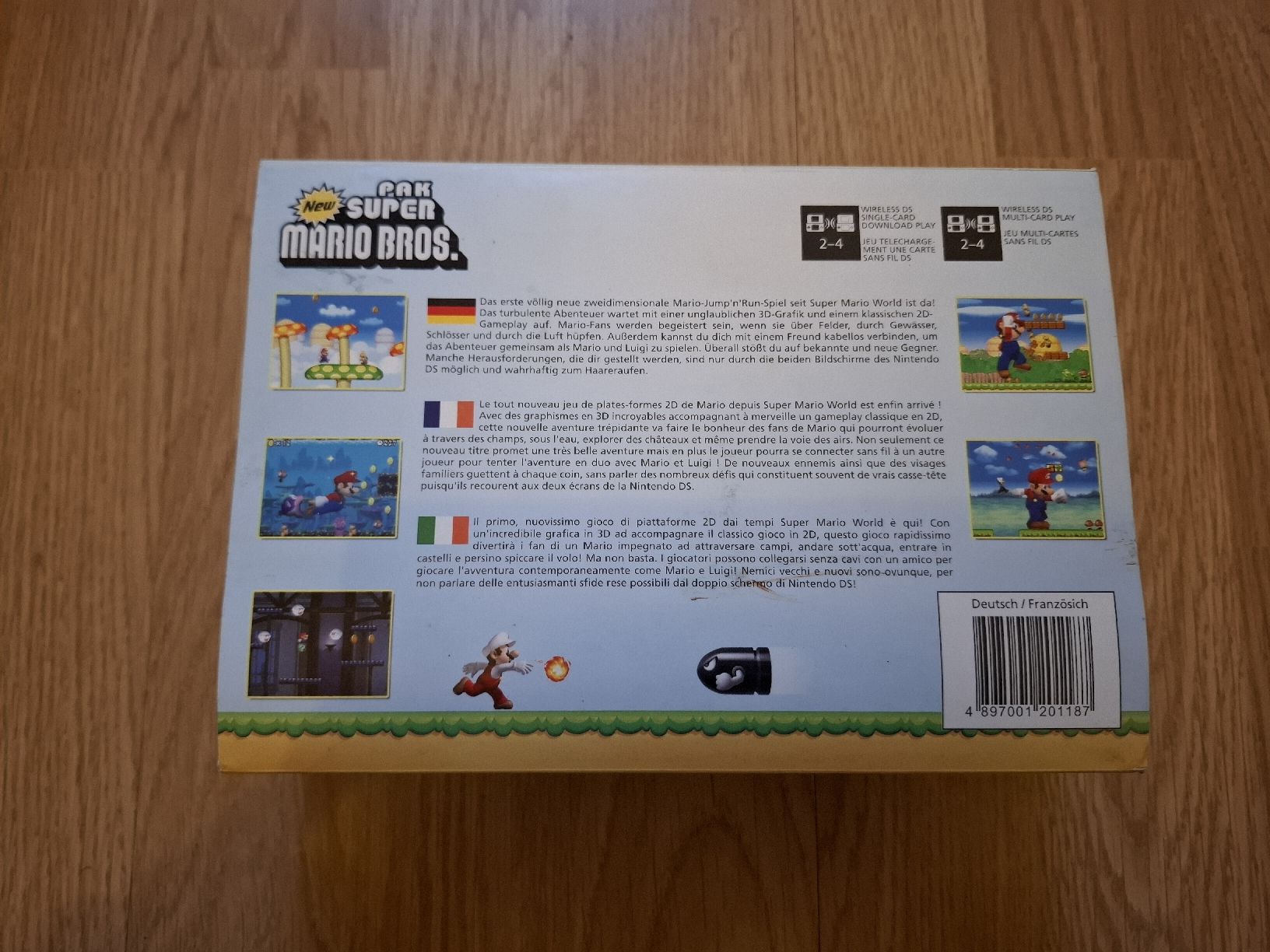 Nintendo Spiele: Nintendo DS lite + New Super Mario Bros – Gebraucht aus Biel/Bienne von st-Pixel 1