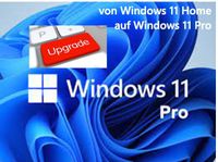 Windows 11 Home auf Windows 11 Pro
