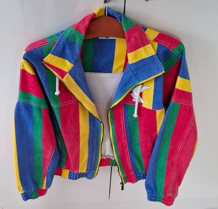 Jeansjacke von Karl Kani, neuwertig