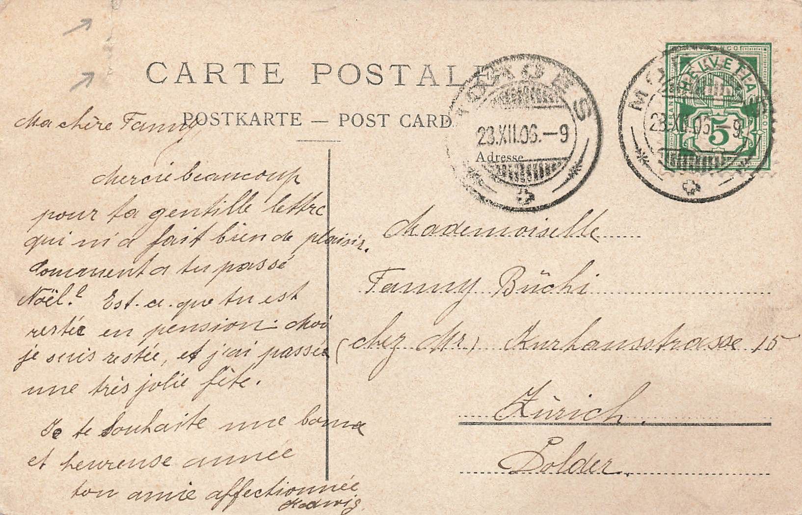 Cartoline postali: Chalet des ormeaux ( Morges ) – Usato da Biasca venduto da Blenio71 1