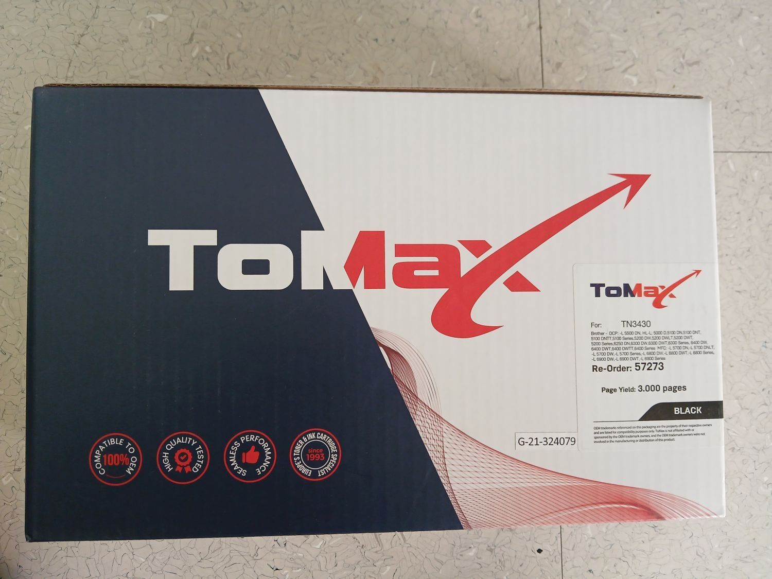 Brother Cartucce per stampanti & toner: Toner Brother TN3430 – Nuovo e nell'imballaggio originale da Galgenen venduto da Pasuga