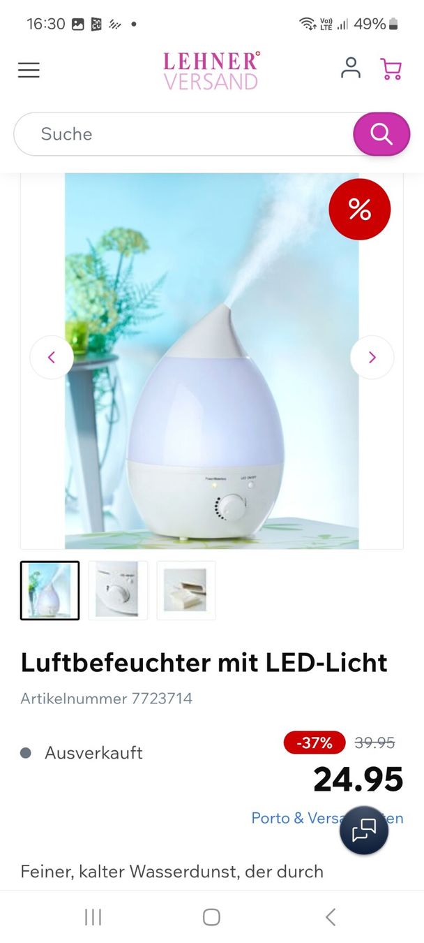 Umidificatori d'aria: Luftbefeuchter – Nuovo (secondo la descrizione) da Zizers venduto da Pinot55 3
