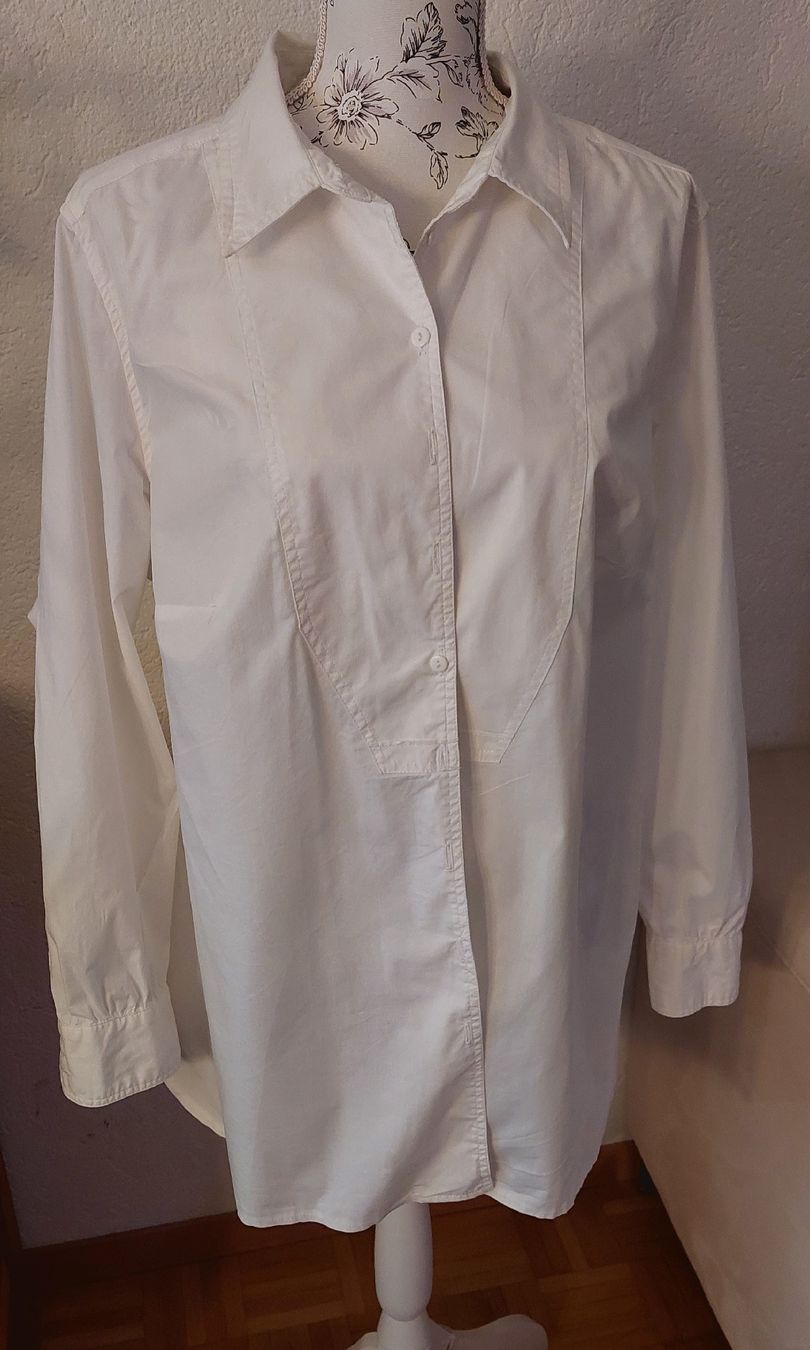 Camicette: Weisse klassische Bluse von BPC Selection, Gr. 50 – Nuovo (secondo la descrizione) da Zürich venduto da lehmi1