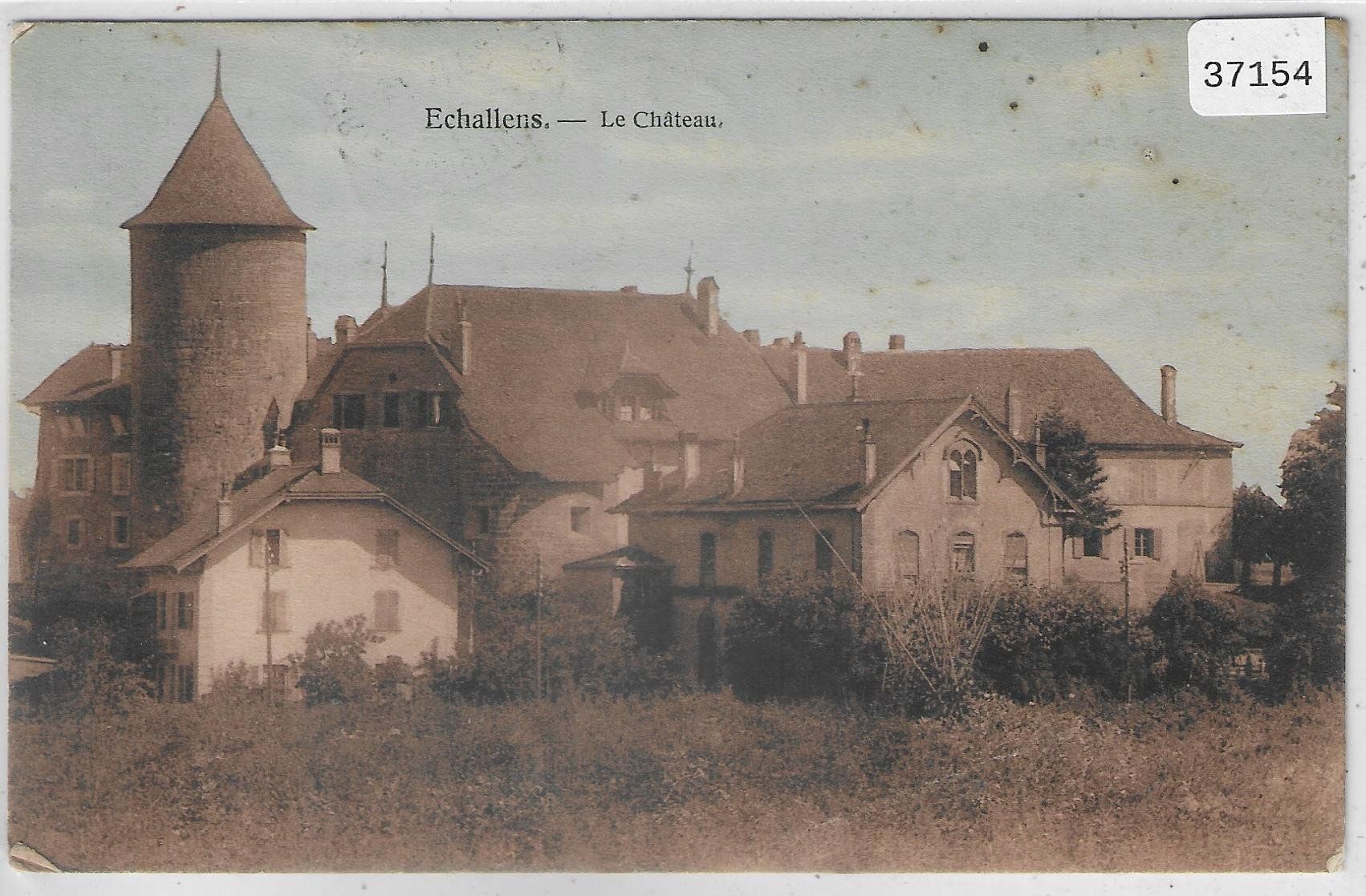 Cartoline postali: Echallens - Le Chateau – Usato da Ettingen venduto da Kartenplanet