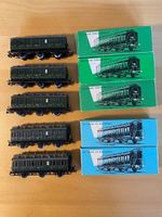 Märklin 4004-4005 - 5 Abteilwagen