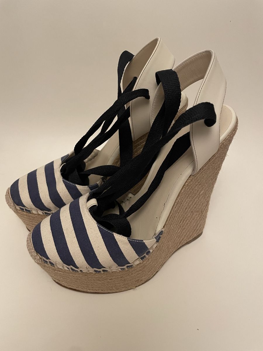 Gucci Scarpe da donna: Espadrilles compensées Gucci rayées, taille 37 Neuves – Nuovo (secondo la descrizione) da Lausanne venduto da Charly_brune
