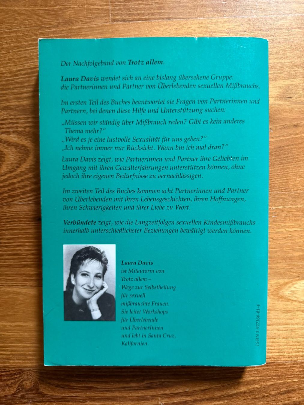 Bücher: Buch Verbuendete Laura Davis Handbuch – Gebraucht aus Winterthur von fingerweg1 1