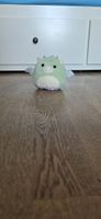 Peluche dragon vert et chat licorne bleu  bon état