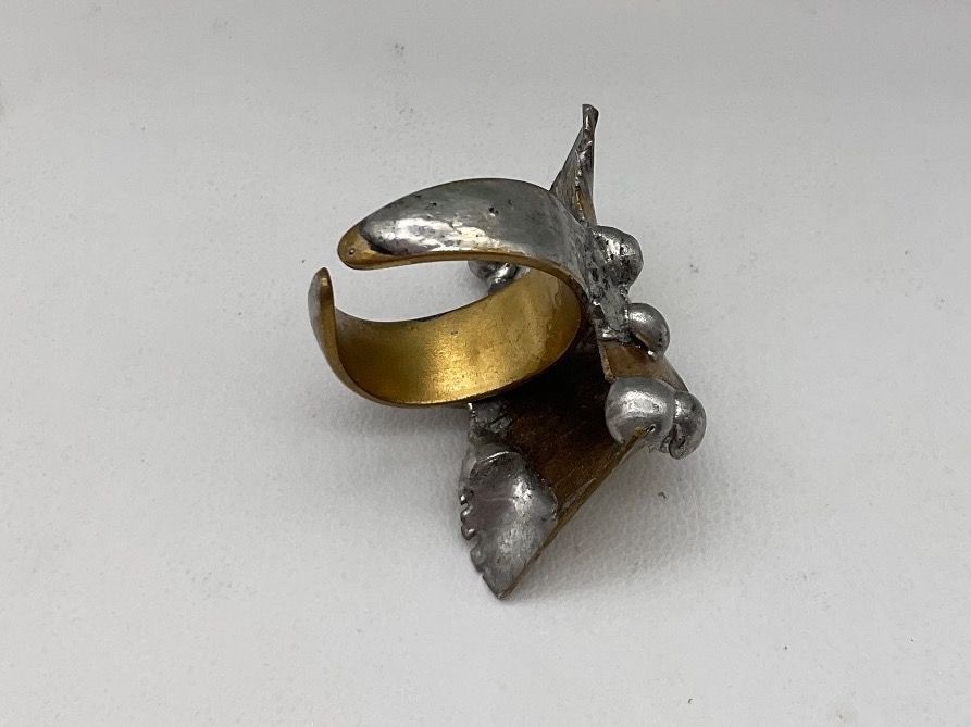 Anelli: Handarbeit Messing Ring, Grösse 54-58 – Nuovo (secondo la descrizione) da Luzern venduto da S.Kern01 4