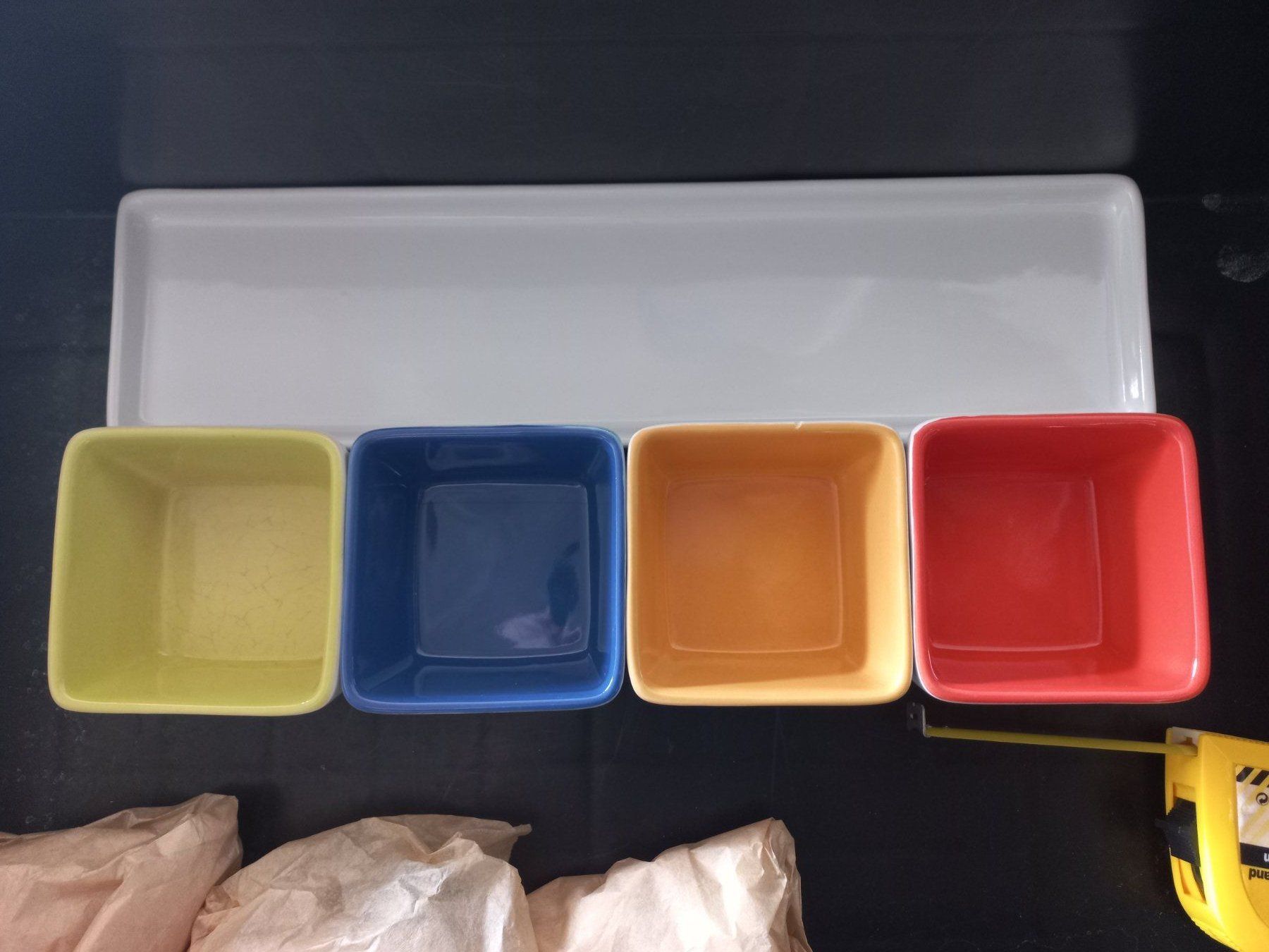 Set di piatti: bunte Gefässe – Nuovo (secondo la descrizione) da Niederdorf venduto da ladyblue76