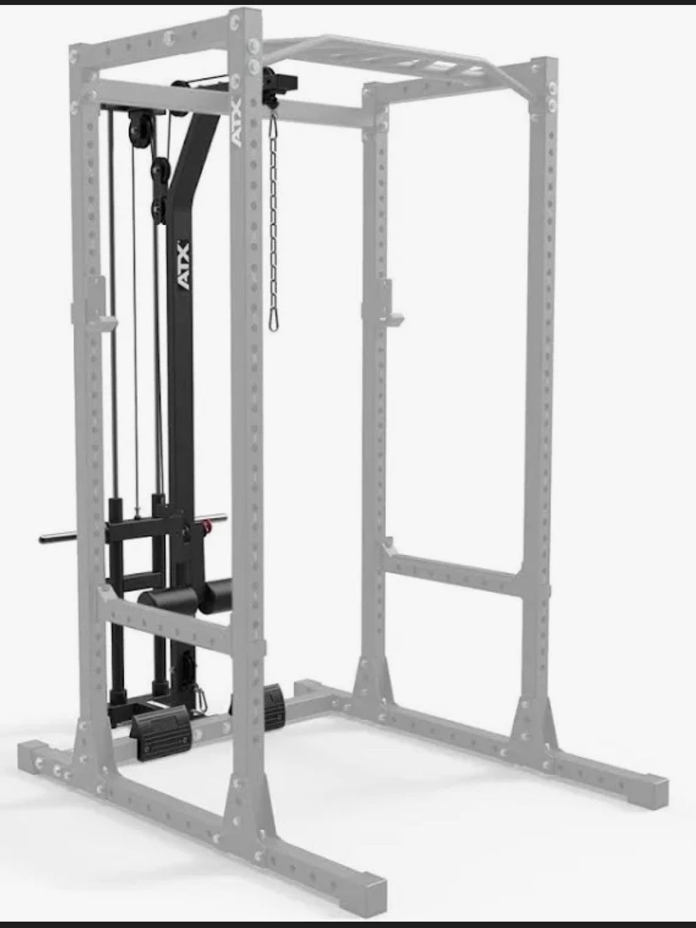 ATX Hometrainer: Power Rack mit Latzugstation & Dip-Barren – Usato da Mümliswil venduto da lok_9hmr 2