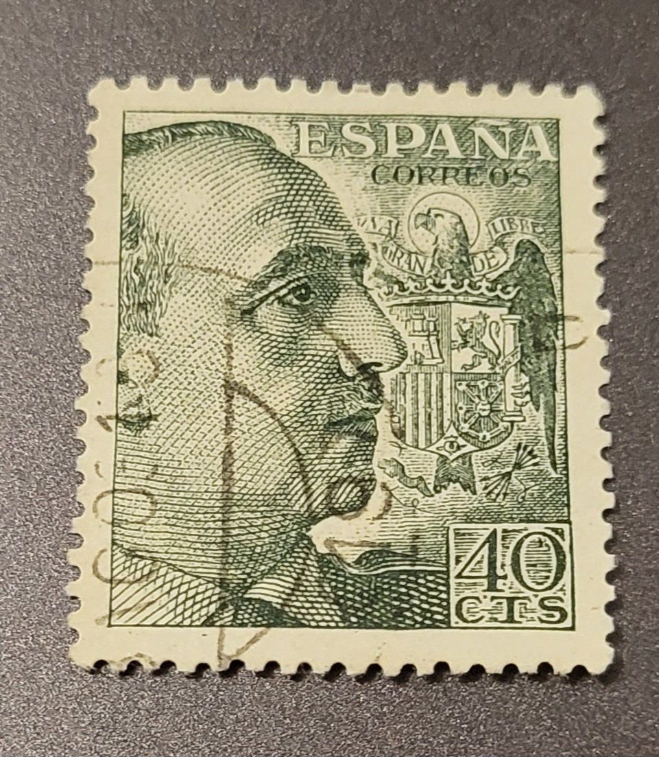 Tutti i francobolli: Spanien 1941 alte briefmarke – Usato da St Gallen venduto da Stampsalshobby