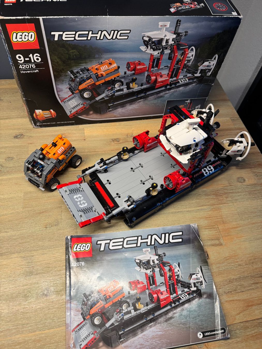 Lego Kit di costruzioni: Lego Technic 42076 Hovercraft – Usato da Widnau venduto da WidnauSG_9443
